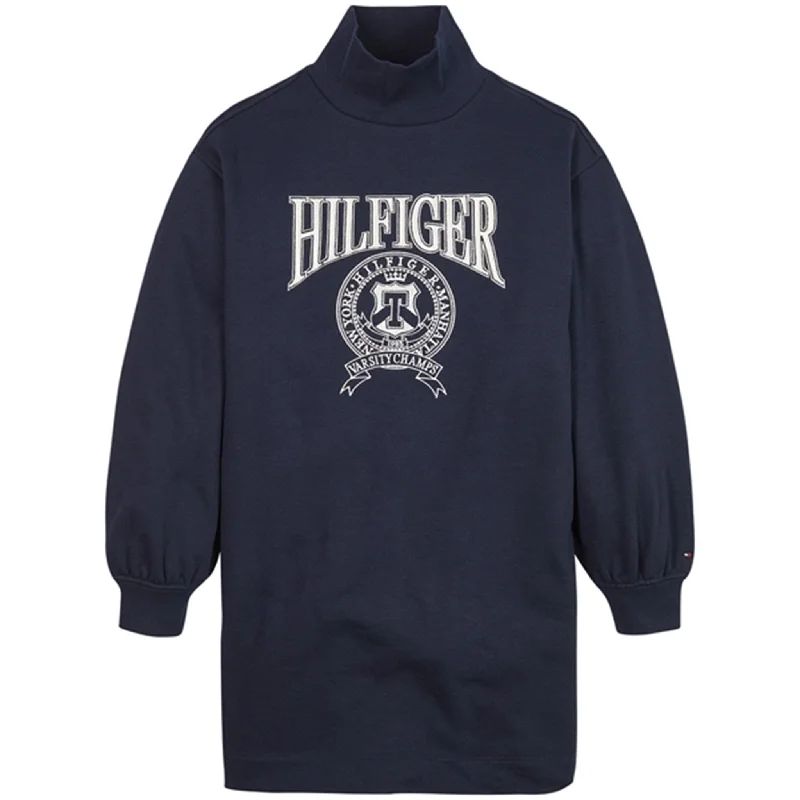 Tommy Hilfiger Varsity Dress Desert Sky