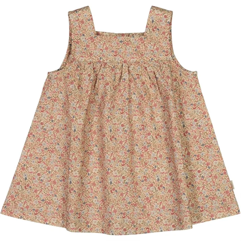 Wheat Porcelain Flowers Ayla Dress