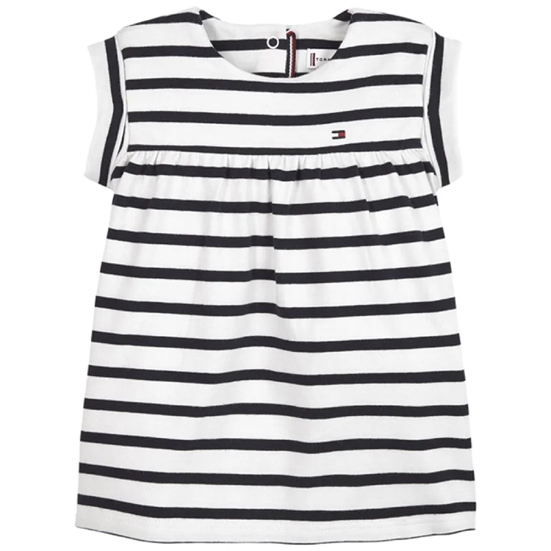 Tommy Hilfiger Baby Striped Dress Desert Sky Stripe