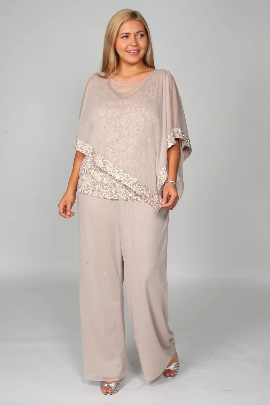 R&M Richards 2378W Plus Size Mother Of The Bride Pant Set