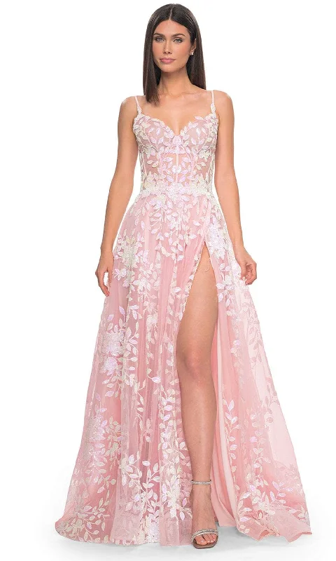 La Femme 32223 - Sequin A-Line Prom Dress