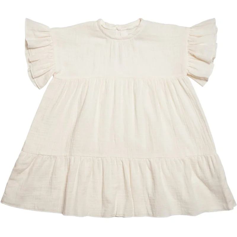 Huttelihut Marie Dress Muslin Off-White