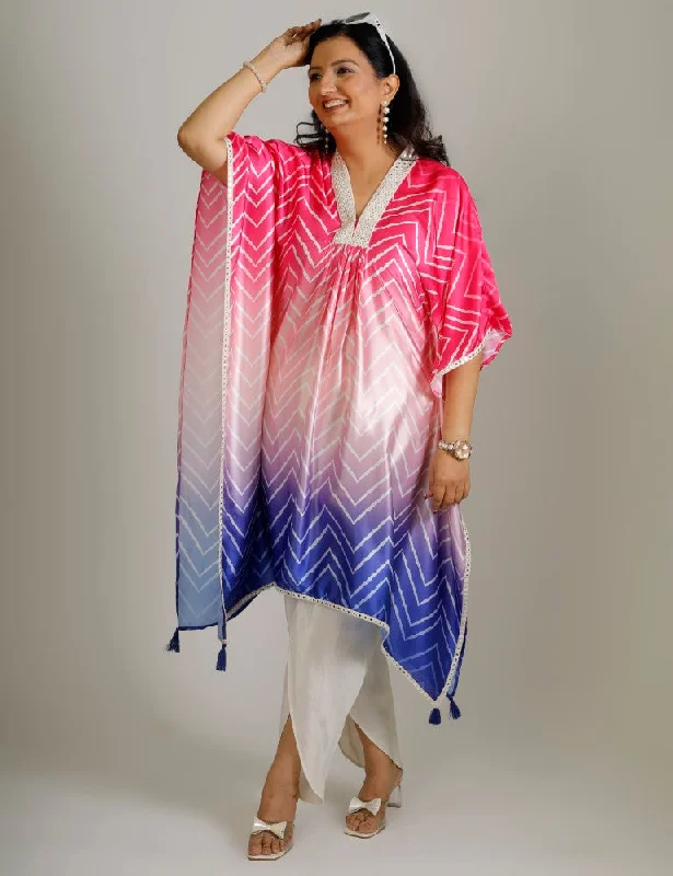 Zig Zag Kaftan Set