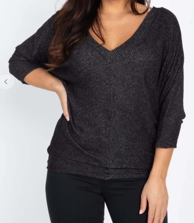 Dolman Sleeve Sweater - 3 Colors