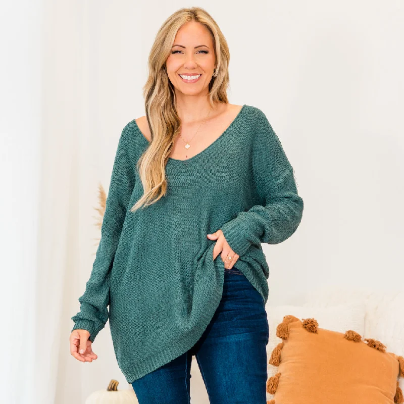 Like A Cloud Sweater, Green