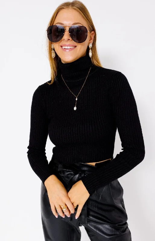 Cozy Chic Sweater, BLACK