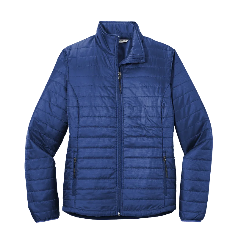 D2060W Ladies Packable Puffy Jacket