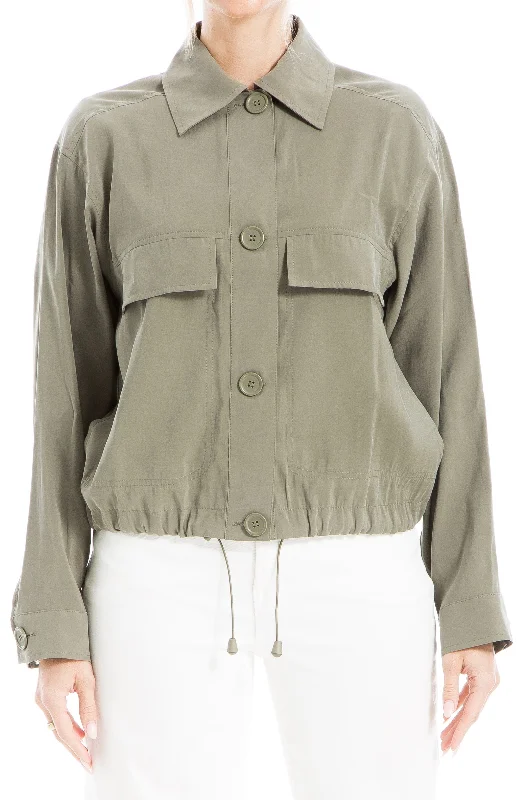 MAX STUDIO Peached Twill Jacket