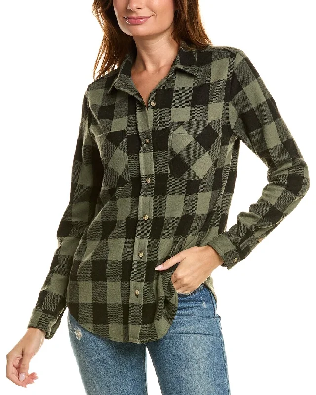 beachlunchlounge Sally Brushed Flannel Shirt