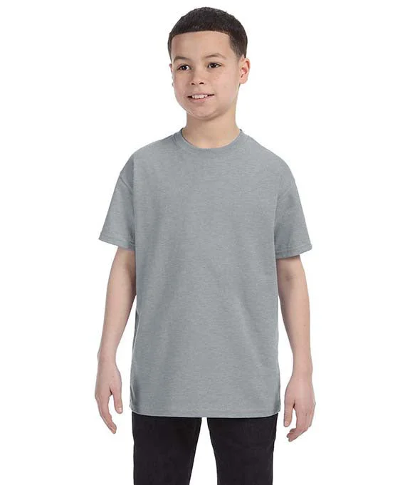 29B - Jerzees Youth 5.6 oz. DRI-POWER® ACTIVE T-Shirt | Athletic Heather