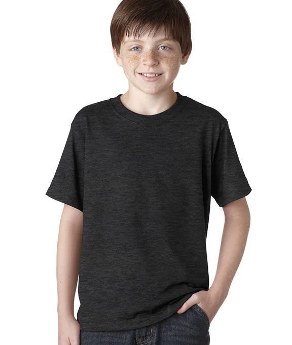 29B - Jerzees Youth 5.6 oz. DRI-POWER® ACTIVE T-Shirt | Black Heather