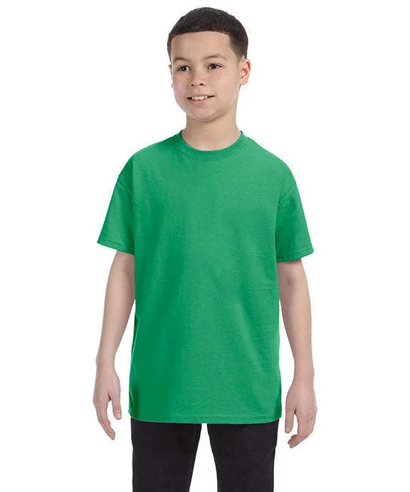 29B - Jerzees Youth 5.6 oz. DRI-POWER® ACTIVE T-Shirt | Irish Green Heather