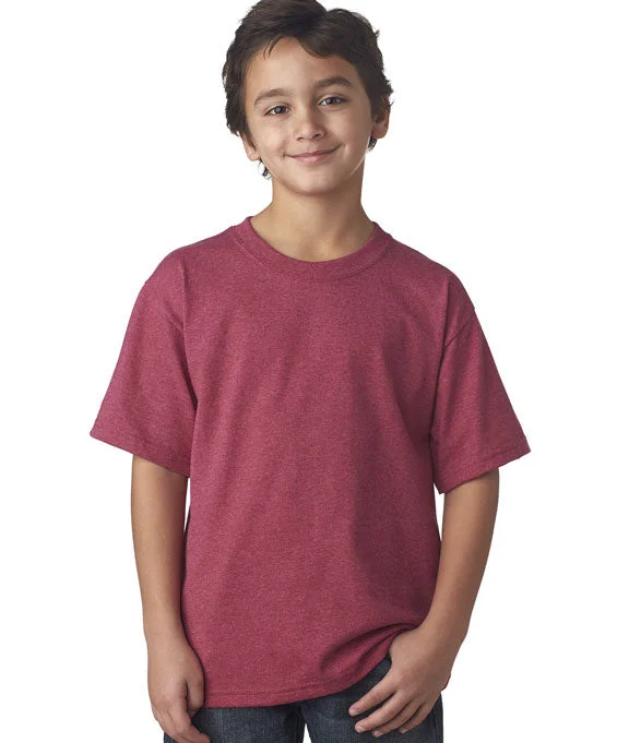 29B - Jerzees Youth 5.6 oz. DRI-POWER® ACTIVE T-Shirt | Vintage Heather Red