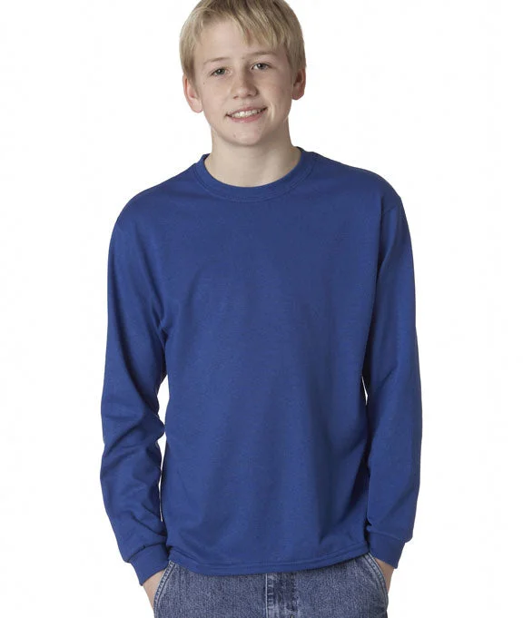 29BL - Jerzees Youth 5.6 oz. DRI-POWER® ACTIVE Long-Sleeve T-Shirt | Royal