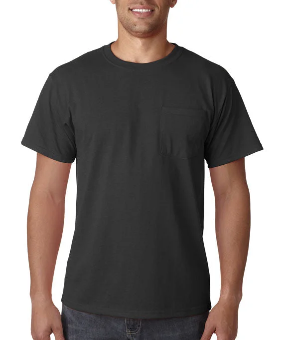 29MP - Jerzees Adult 5.6 oz. DRI-POWER® ACTIVE Pocket T-Shirt | Black