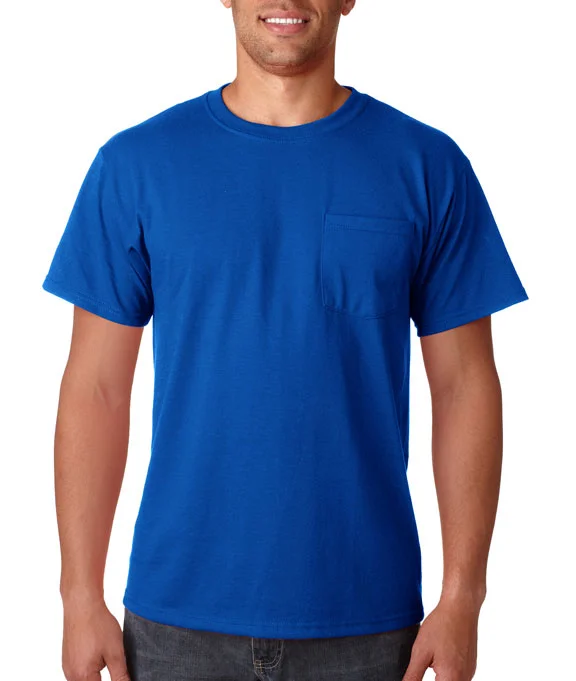 29MP - Jerzees Adult 5.6 oz. DRI-POWER® ACTIVE Pocket T-Shirt | Royal