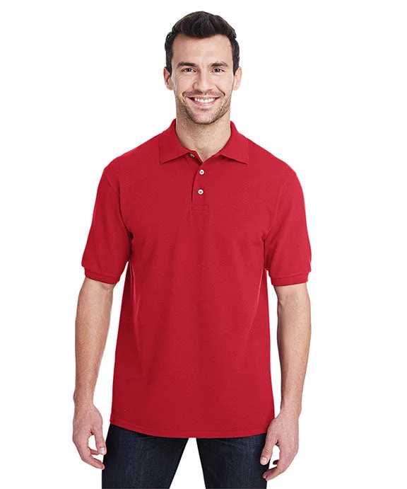 443MR - Jerzees Adult Piqué Polo Shirt | True Red