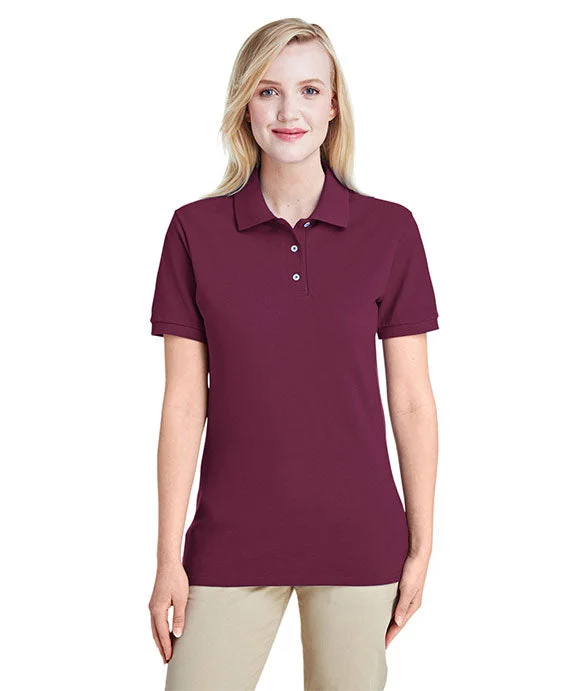 443WR - Jerzees Ladies Premium 100% Ringspun Cotton Piqué Polo Shirt | Maroon