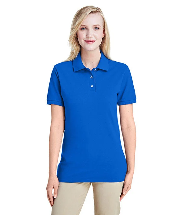 443WR - Jerzees Ladies Premium 100% Ringspun Cotton Piqué Polo Shirt | Royal