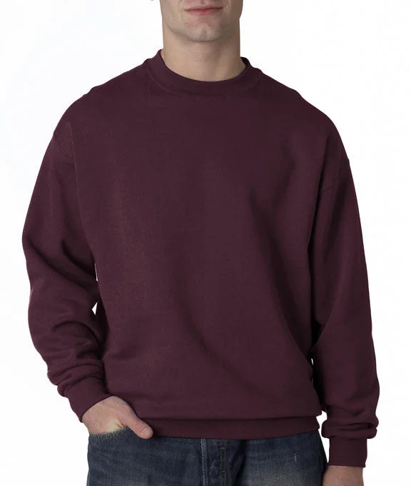 4662 - Jerzees Adult Super Sweats® Crew Neck Sweatshirt | Maroon