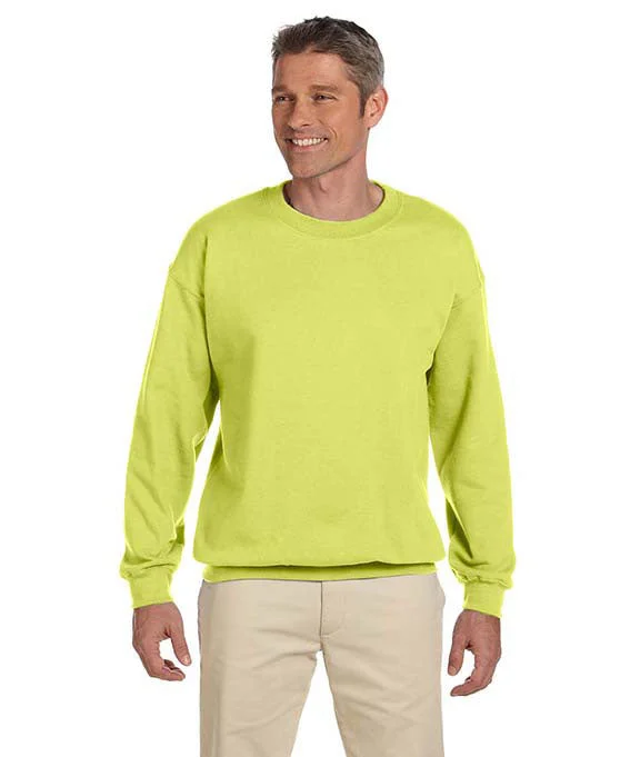 4662 - Jerzees Adult Super Sweats® Crew Neck Sweatshirt | Safety Green