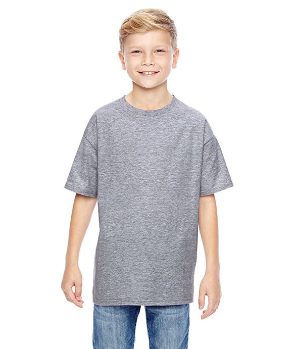 498Y - Hanes Youth Perfect-T T-Shirt | Light Steel