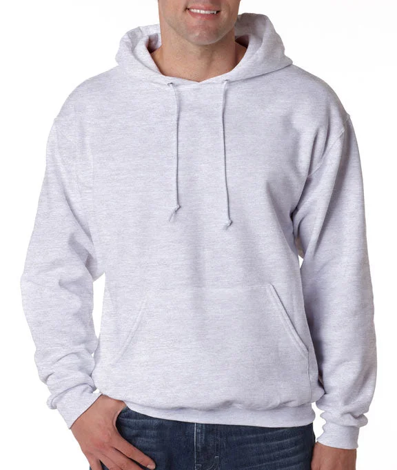 4997 - Jerzees Adult Super Sweats® Hooded Pullover Sweatshirt | Ash