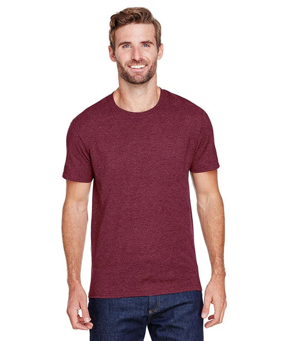 560MR - Jerzees Adult Premium Blend Ring-Spun T-Shirt | Maroon Heather