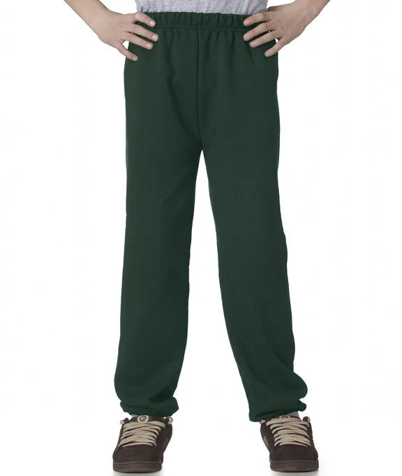 973B - Jerzees Youth NuBlend® Sweatpants | Forest Green