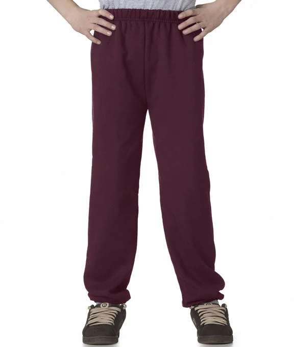 973B - Jerzees Youth NuBlend® Sweatpants | Maroon