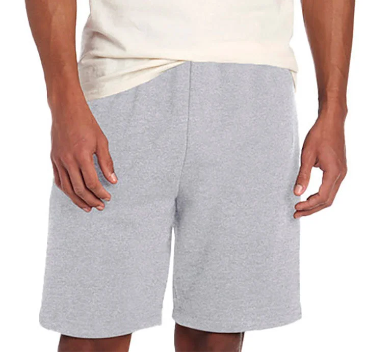 978MPR - Jerzees Adult Nublend® Pocket Sweat Shorts | Athletic Heather