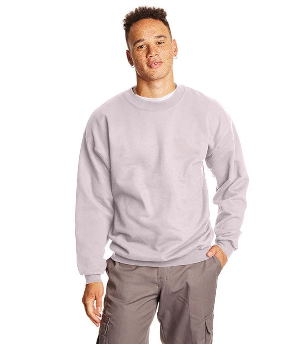 F260 - Hanes Adult Ultimate Cotton® Crewneck Sweatshirt | Pale Pink