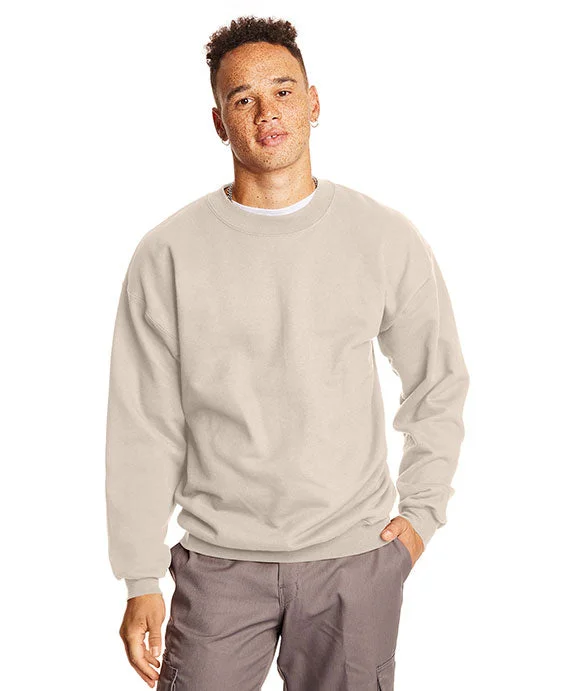 F260 - Hanes Adult Ultimate Cotton® Crewneck Sweatshirt | Sand