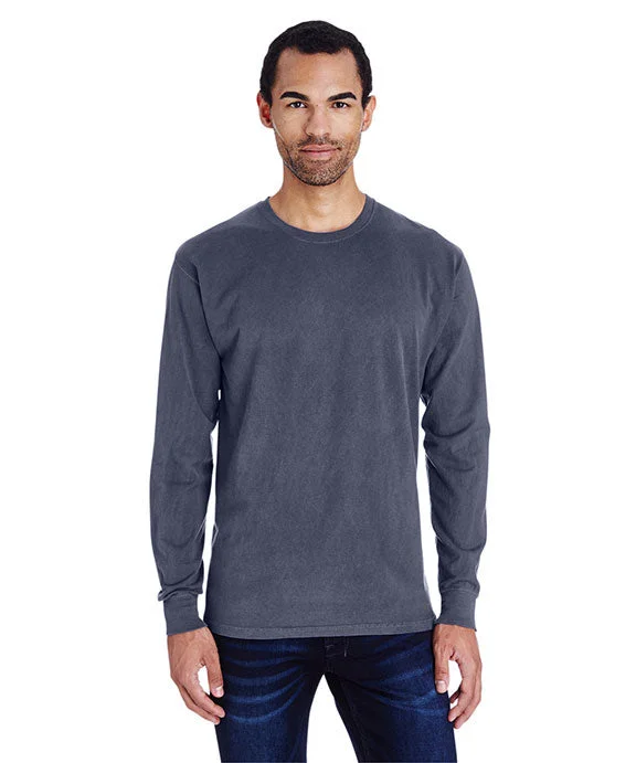 GDH200 - ComfortWash by Hanes Unisex Garment-Dyed Long-Sleeve T-Shirt | Anchor Slate