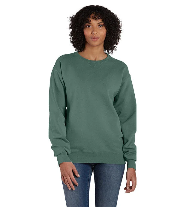 GDH400 - ComfortWash by Hanes Unisex Crew Sweatshirt | Cypress Green