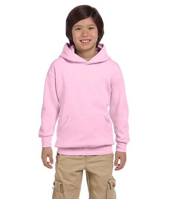 P470 - Hanes Youth ComfortBlend® EcoSmart® Hooded Pullover | Pale Pink