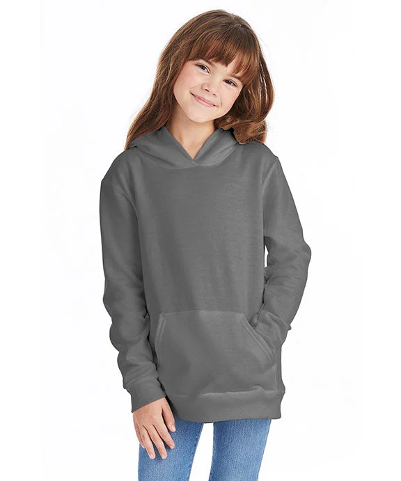 P470 - Hanes Youth ComfortBlend® EcoSmart® Hooded Pullover | Smoke Grey