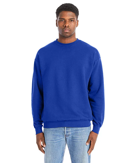 RS160 - Hanes Adult Perfect Sweats Crewneck Sweatshirt | Deep Royal