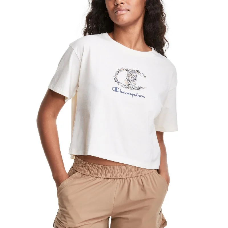 Champion Womens Crewneck Short Cropped