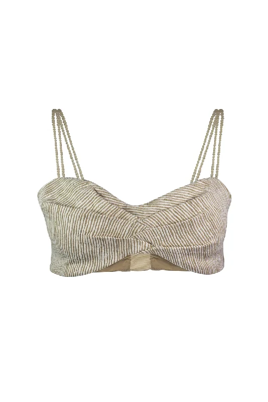 SOGA BEIGE CROP TOP